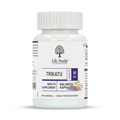 Life Aveda Trikatu -60 Capsules