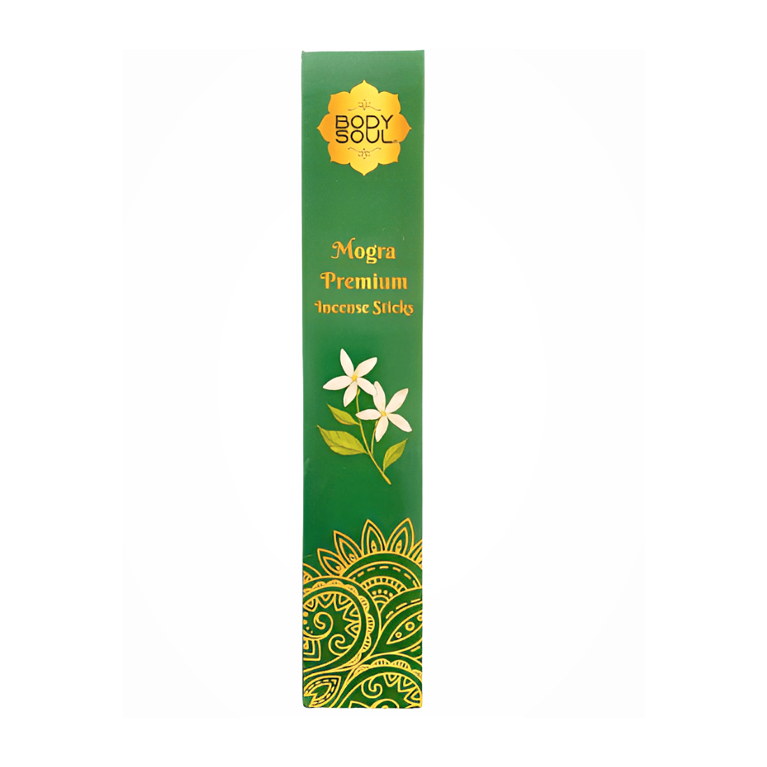 Bodysoul Mogra Incense Sticks15gm |Pack of 12| Agarbattis for Puja| 100% Natural & Charcoal Free| Aromatherapy Meditation Air freshener| Mogra Agarbatti…