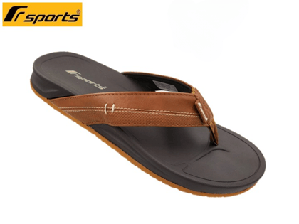 Fsports Brown Solid Fabric Slip On Casual