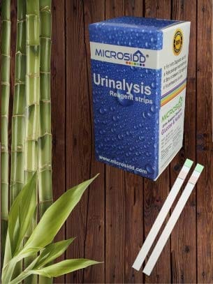 Microsidd Ketone Urine Strips 100 strip pack - Microfiber Wipes | Buy online on ZillyBuy