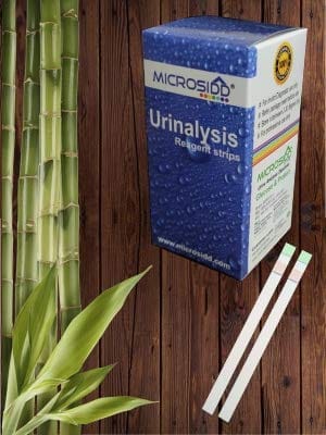 Microsidd Glucose Protien Urine Analysis Strips 100's Pack - Microfiber Wipes | Buy online on ZillyBuy