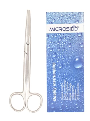 Microsidd Surgical Dressing Scissor 8 Inches (sharp & blunt blade)