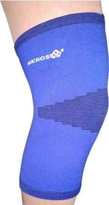 Microsidd Premium Knee Cap 4 Way stretch Knee Support Blue (Medium)