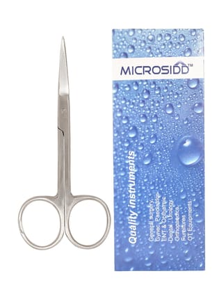 Microsidd Iris Scirssor 4.5 inches (Straight Dissecting Scissors)