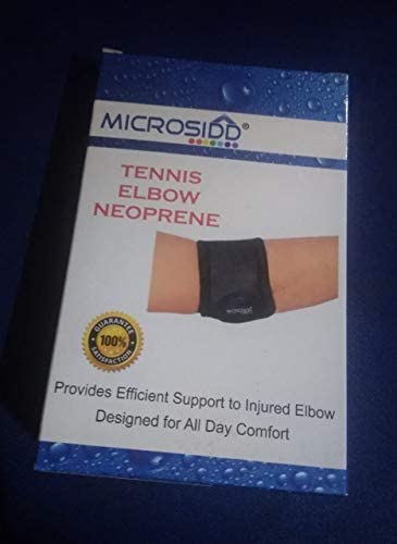 Microsidd Tennis Elbow Support Neoprene - Microfiber Wipes | Buy online on ZillyBuy