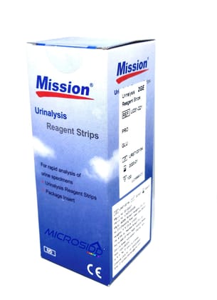 Microsidd Acon Mission Urine Sugar & Protien Test Strips - 100 Nos