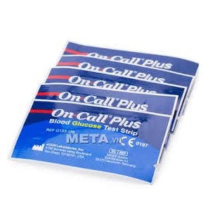 On Call Plus Glucometer Strips Pack of 100