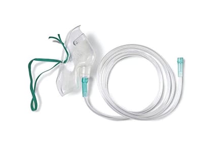 Microsidd Oxygen Face Mask With Tube Universal Fit (1)
