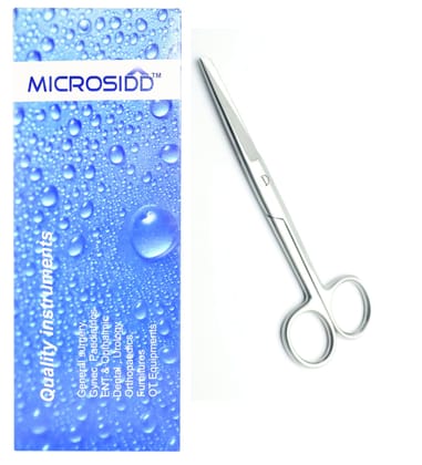 Microsidd Mayo Surgical Scissor 7.5 Inches Mayo Scissors Straight type