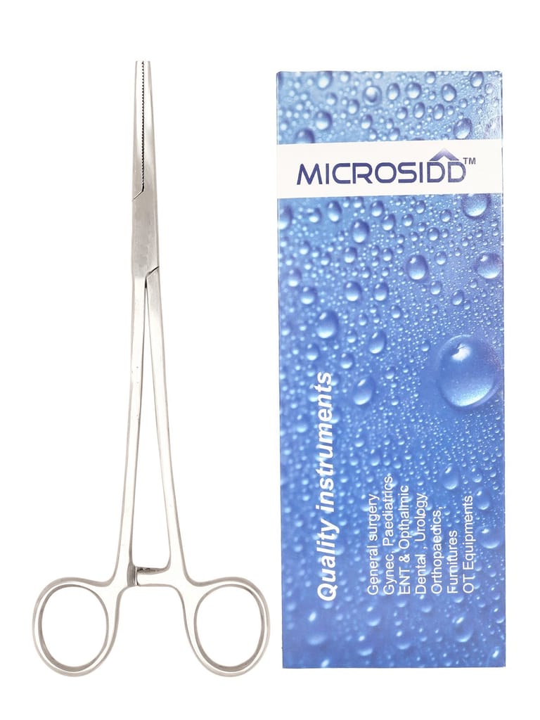 MICROSIDD MOSQUITO ARTERY FORCEP 5 INCHES STRAIGHT - Microfiber Wipes | Buy online on ZillyBuy