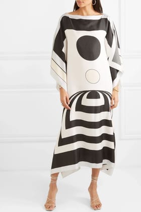 Cosmos Silk Crepe Kaftan