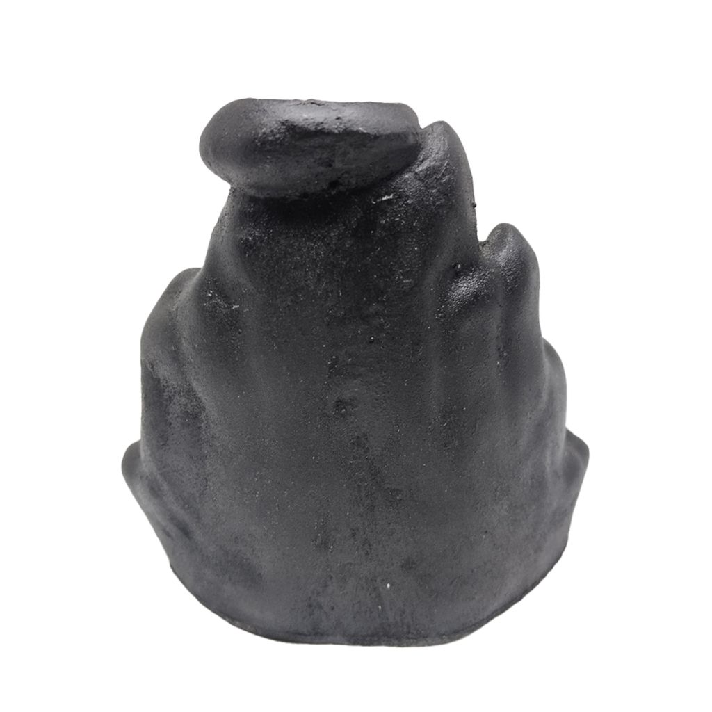 ZURU BUNCH Lord Khatu Shyam Smoke Waterfall Cone Incense Holder, Lord Khatu Shyam Smoke Waterfall Incense Holder with 10 Pieces backflow incense cones, Handcrafted Pure Ceramic