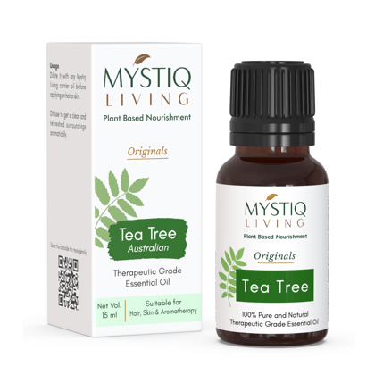 Tea Tree Essential Oil for Acne, Hair Care, Anti Aging