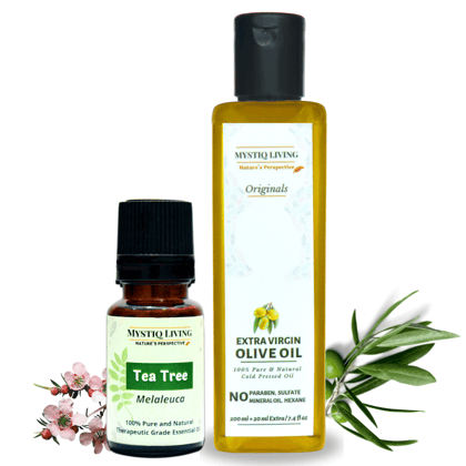Tea Tree Oil & Virgin Olive Oil - Oily & Acne Prone Skin