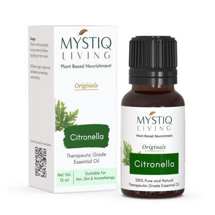 Citronella Essential Oil for Aromatherapy, Hair and Skin
