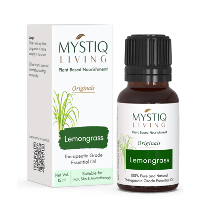 Lemongrass Essential Oil for Skin, Hair, Aromatherapy and Room Freshener