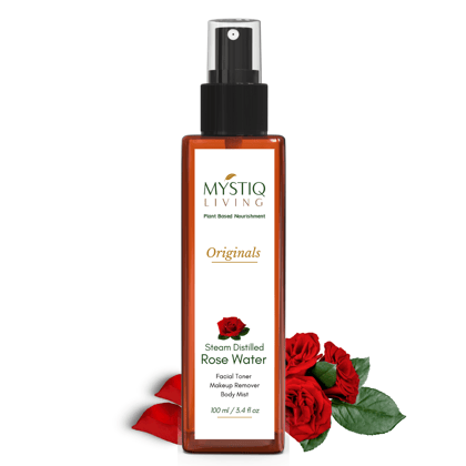 Rose Water (Hydrosol) for Cleansing and Hydration of Face and Skin