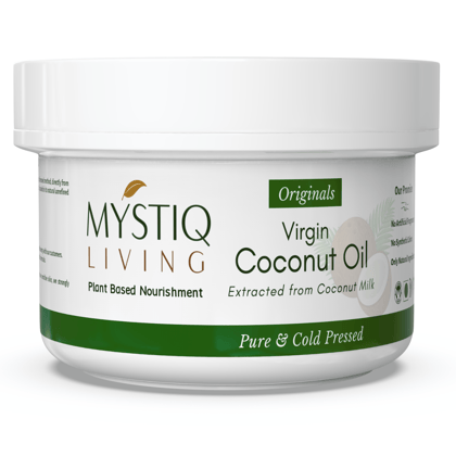 Virgin Coconut Oil - Wide Mouth Jar for Hair and Skin