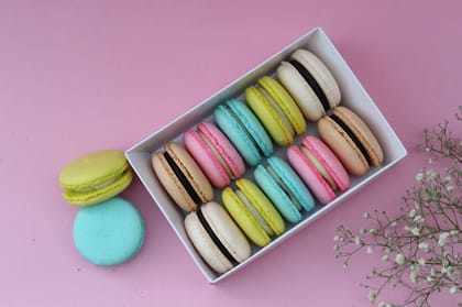 Box Of 10 Macaron __ Chocolate,Chocolate,Chocolate,Chocolate,Chocolate,Chocolate,Chocolate,Chocolate,Chocolate