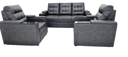 Homes Fabric 3+1+1Seater Sofa