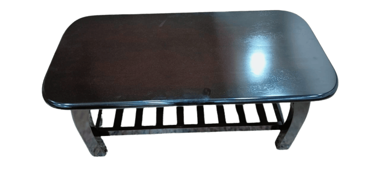 Solid Wood Coffee Table (Finish Color - Honey Brown, Knock Down)