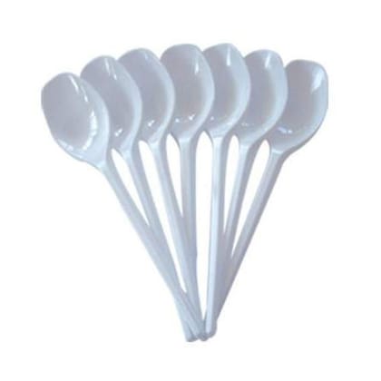 Disposable Plastic Spoons - Pack of 100