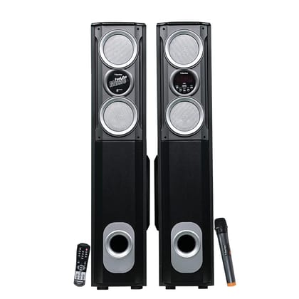 T-Series Blast-12900X 90 W Bluetooth Home Theatre Speaker Sound System with 90 Watt Speaker FM,AUX,USB,SD Card Supported,Led Display,Cord Less mic, Karaoke,Multi Functional Remote, T-Series Blast-12900X 90 W Bluetooth Home Theatre Speaker Sound System with 90 Watt Speaker FM,AUX,USB,SD Card Supported,Led Display,Cord Less mic, Karaoke,Multi Functional Remote,