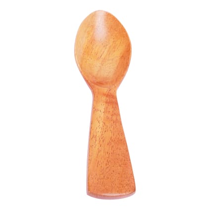 Neem Wood Masala Spoon – Set of 6 for Small Containers – For Tea, Coffee, Sugar & Spices