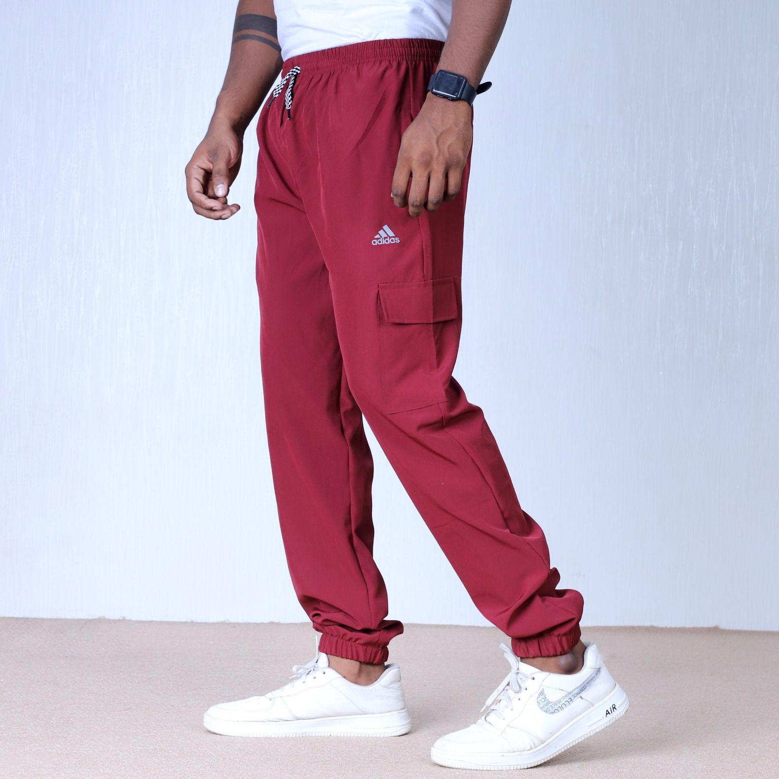 Ambcol Men's Polyester Solid E-Waist Cargo Baggy Hip Hop Jogger Pant | Hip  hop pants, Hip hop joggers, Black joggers