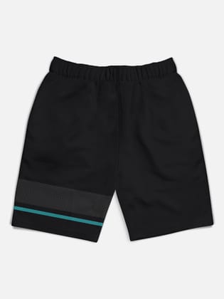 Trendy Typographic With Branding Printed Shorts for Boys