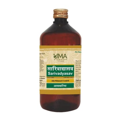 Uma Ayurveda Sarivadyasava 450 ml Useful in Bone, Joint and Muscle Care Diabetes,
Piles