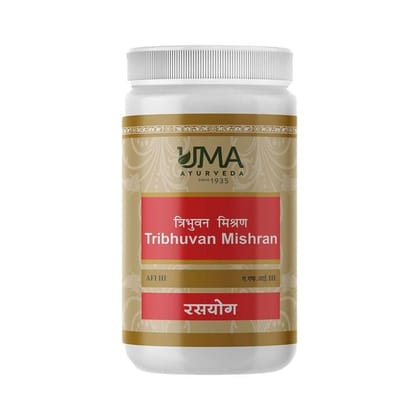 Uma Ayurveda Tribhuvan Mishran 1000 Tab Useful in Common Cold Fever