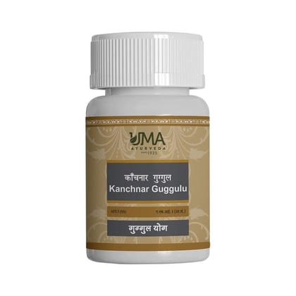 Uma Ayurveda Kanchnar Guggul 40 Tab Useful in Thyroid Care Skin Care