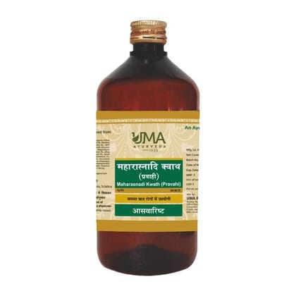 Uma Ayurveda Maharasnadi Kwath 450 ml Useful in Bone, Joint and Muscle Care Pain Relief