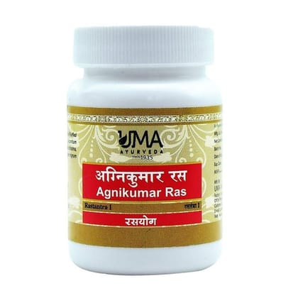 Uma Ayurveda Agnikumara Ras 80 Tab Useful in Digestive Health