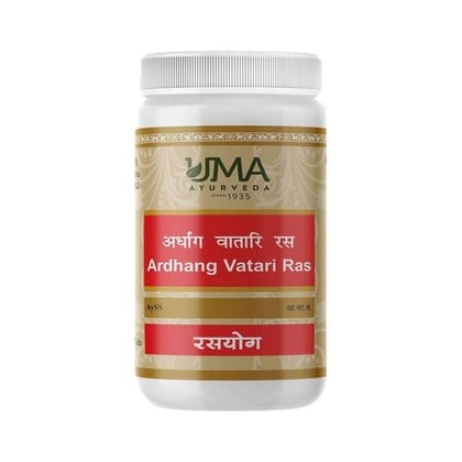 Uma Ayurveda Ardhangvatari Ras 1000 Tab Useful in Bone, Joint and Muscle Care Mental Wellness Products