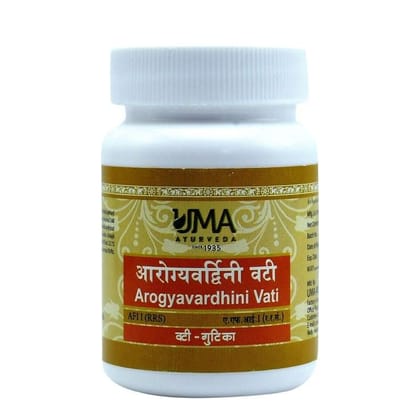 Uma Ayurveda Arogyavardhini Vati 40 Tab Useful in Blood Purification Lifestyle Disorders, Digestive Health, Lifestyle Disorders, Skin Care
