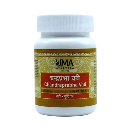 Uma Ayurveda Chandraprabha Vati 40 Tab Useful in Diabetes General Wellness, Immunity Booster, Renal Health