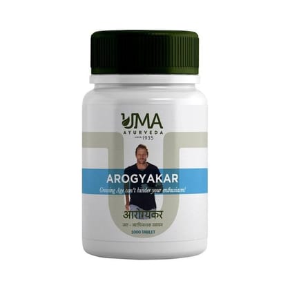 Uma Ayurveda Arogyakar 1000 Tab Useful in Digestive Health General Wellness, Immunity Booster