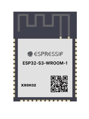 ESPRESSIF ESP32-S3-WROOM-1-N8R8 (Pack of 5) | WiFi BLE 5.0 Module | Dual-core MCU | for IoT, Wireless ESP32-S3 Electronic Component IC Chip
