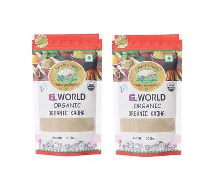 ELWORLD AGRO & ORGANIC FOOD PRODUCTS Kadha -100 Gram ( Pack of 2 )