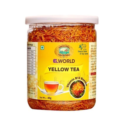 ELWORLD AGRO & ORGANIC FOOD PRODUCTS Natural Yellow Tea 40g