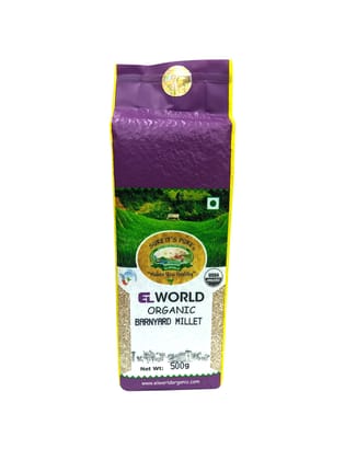 Elworld Agro & Organic Food Products Barnyard Millet Premuim Superfood 5kg (500g Each)