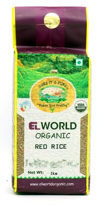 ELWORLD AGRO & ORGANIC FOOD PRODUCTS Red Rice (1 kg)