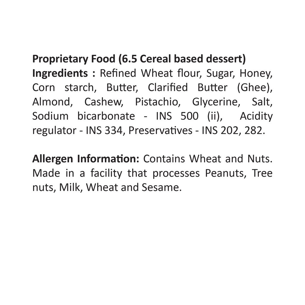 Lal Sweets Baklava 4-in-1 650gms