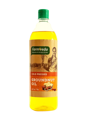 Cold Pressed Groundnut Oil - Enhanced Flavor, 500ml