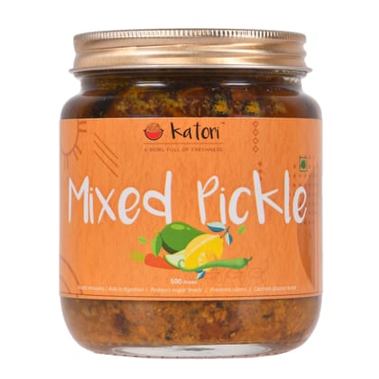 Katori Handcrafted Mix Pickle 500gm