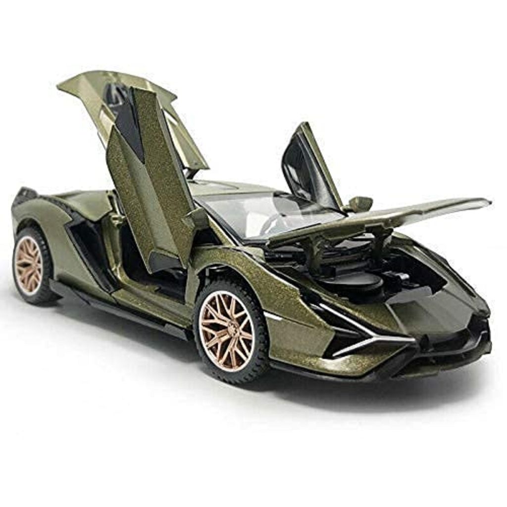 KTRS ENTERPRISE 1:24 Scale Diecast Metal Pullback Lambrgini Car Luxery Sports Car with Openable Doors Bonnet & Trunk and with Light Sound Features - Toys and Games | Buy online on ZillyBuy