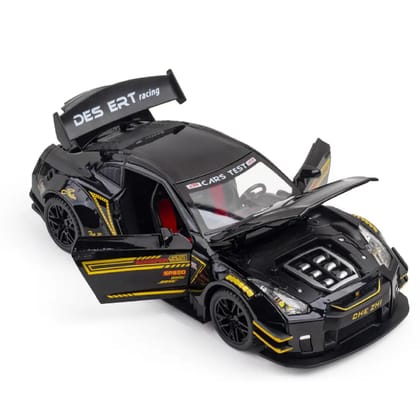 1:24 For Nissan GTR R35 Sports Car Alloy Model Car Kids Toys Car Diecasts Toy Vehicles Toy Cars Strong Pull-back Sound 1:24 For Nissan GTR R35 Sports Car Alloy Model Car Kids Toys Car Diecasts Toy Vehicles Toy Cars Strong Pull-back Sound