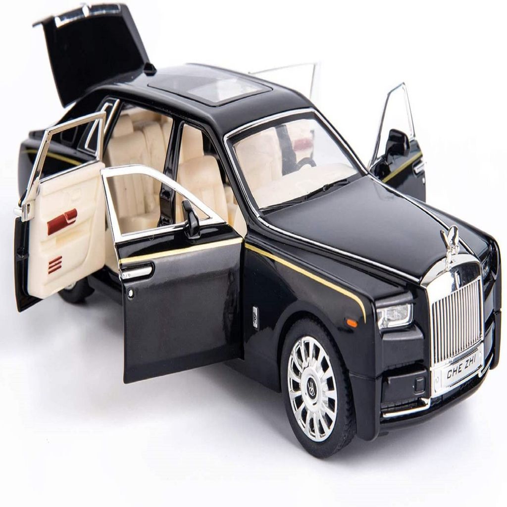 KTRS ENTERPRISE 1/24 Die-Cast Alloy Car Model for Rolls-Royce Phantom Simulation Model 6-Door Pull Back Boy Toy Car Expression - Toys and Games | Buy online on ZillyBuy